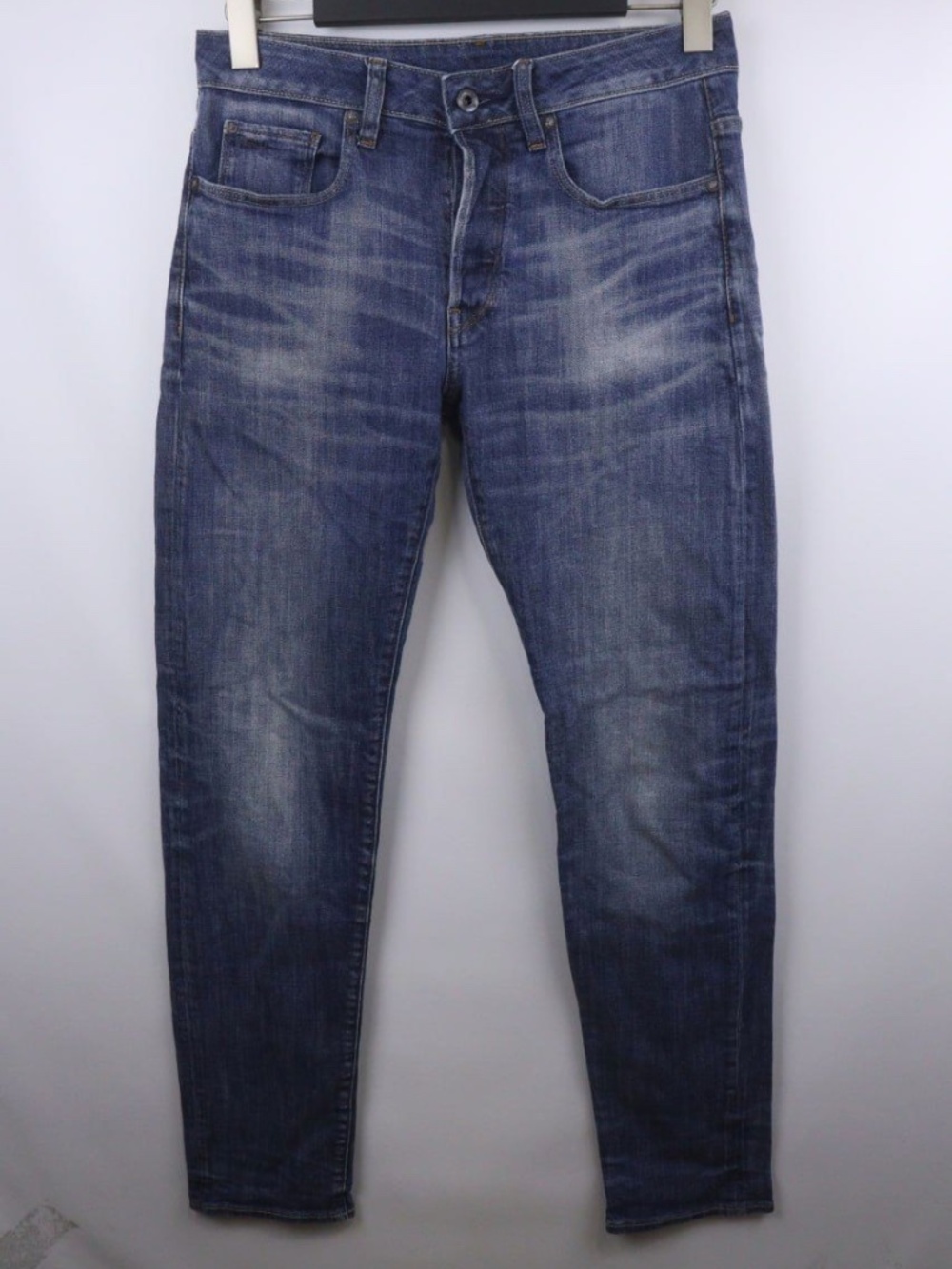 G-STAR RAW Blue Denim 3301 SLIM Jeans Size W28 L34